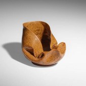 George E. Ohr. Vase. 1897-1900