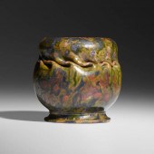 George E. Ohr. Vase. 1897-1900