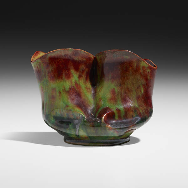 George E. Ohr. Vase. 1897-1900,