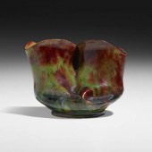 George E. Ohr. Vase. 1897-1900