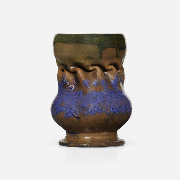 George E. Ohr. Vase. 1897-1900,