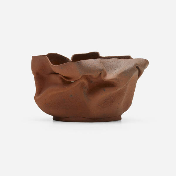 George E. Ohr. Vase. 1897-1900,