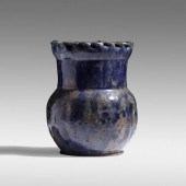 George E. Ohr. Vase. 1897-1900