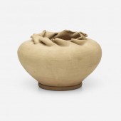 George E. Ohr. Vase. 1898-1910