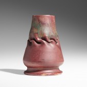 George E. Ohr. Vase. 1898-1910