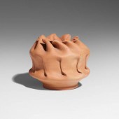 George E. Ohr. Vase. 1898-1910