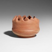 George E. Ohr. Vase. 1898-1910