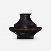 George E. Ohr. Vase. 1898-1910