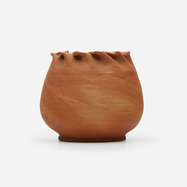 George E. Ohr. Vase. 1906,