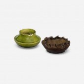 George E. Ohr. Vessels, set of