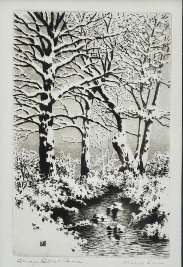 GEORGE ELBERT BURR (1859-1939) 