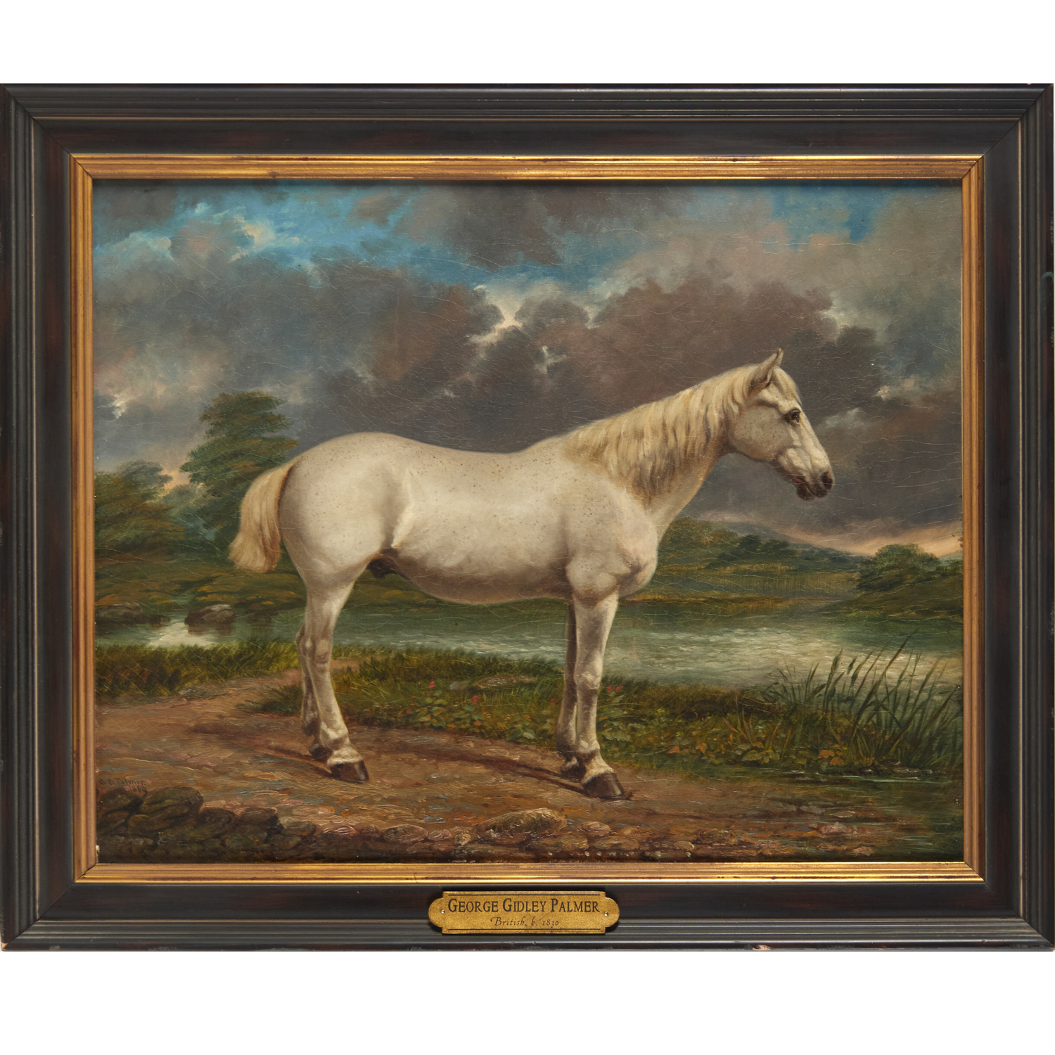 GEORGE GIDLEY PALMER, OIL PAINTING,