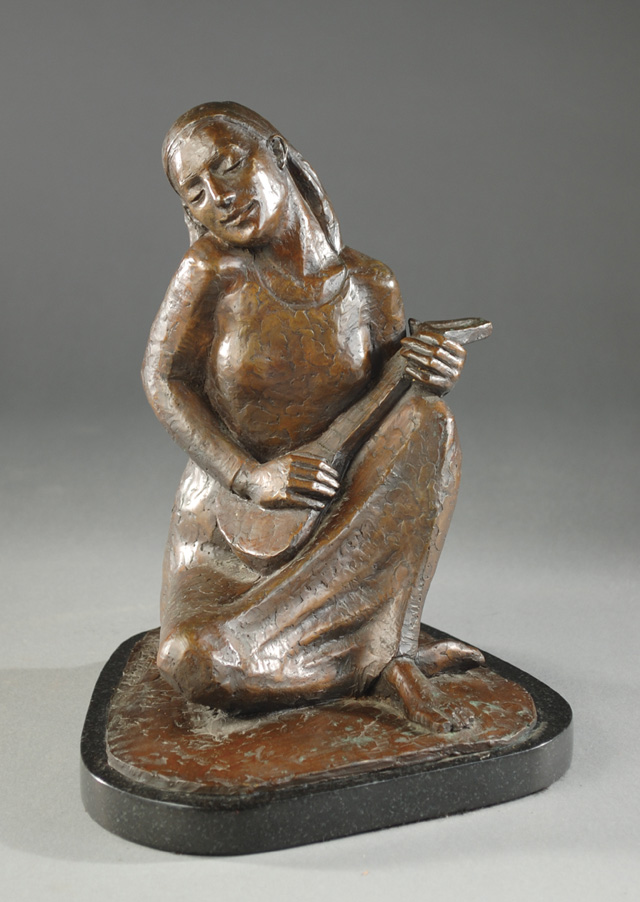 GEORGE GOSTOVICH BRONZE SCULPTURE