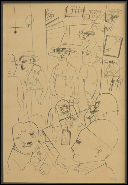 GEORGE GROSZ (1893-1959) PLATE 34 -