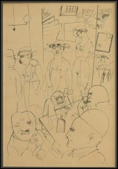 GEORGE GROSZ (1893-1959) PLATE