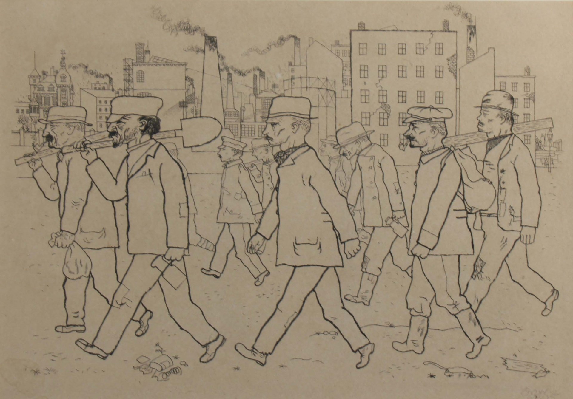GEORGE GROSZ (GERMAN, 1891-1959).