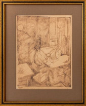GEORGE GROSZ &QUOT;KAFFEEHAUS&