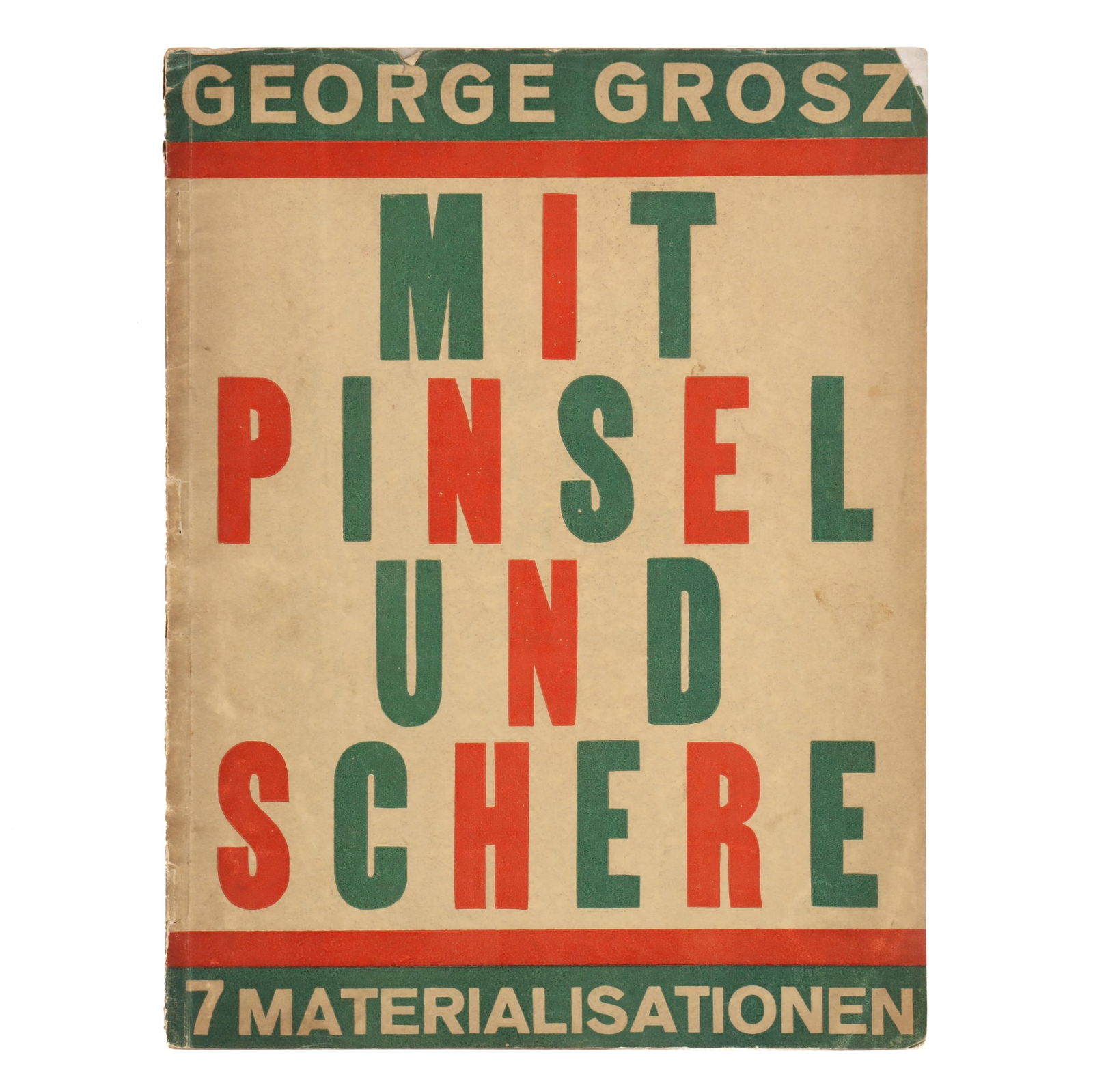 GEORGE GROSZ'S  MIT PINSEL UND