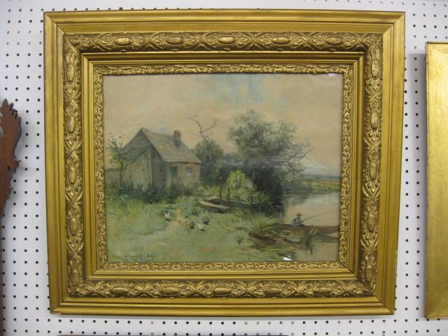 George H. Smillie Print farmhouse