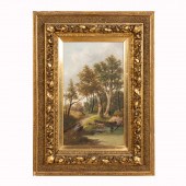 GEORGE HALLER, SUMMER LANDSCAP