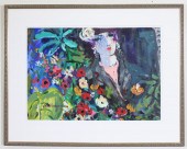 GEORGE HAMILTON OIL ON CANVASG