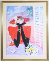 GEORGE HAMILTON OIL ON CANVASG