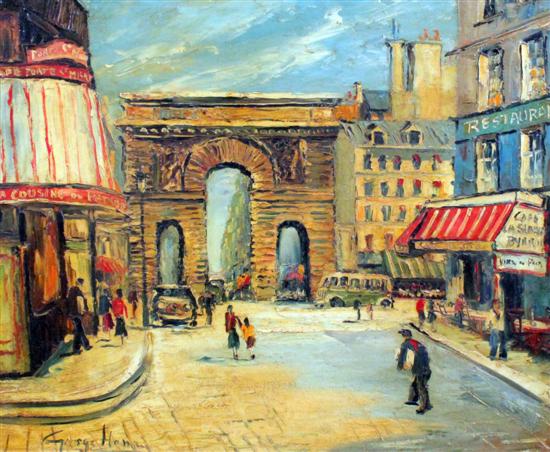 George Hann (20th C.) oil on canvas