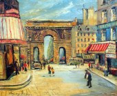 George Hann (20th C.) oil on c