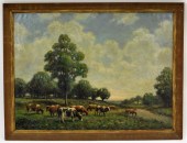 GEORGE HAYS NEW ENGLAND COWS L