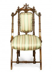 GEORGE HUNZINGER WALNUT PARLOR