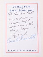 GEORGE H.W. BUSH, TWO MEMOIRES