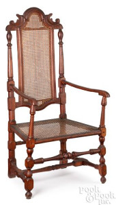 GEORGE I BEECH ARMCHAIR, EARLY