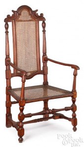 GEORGE I BEECH ARMCHAIR, EARLY