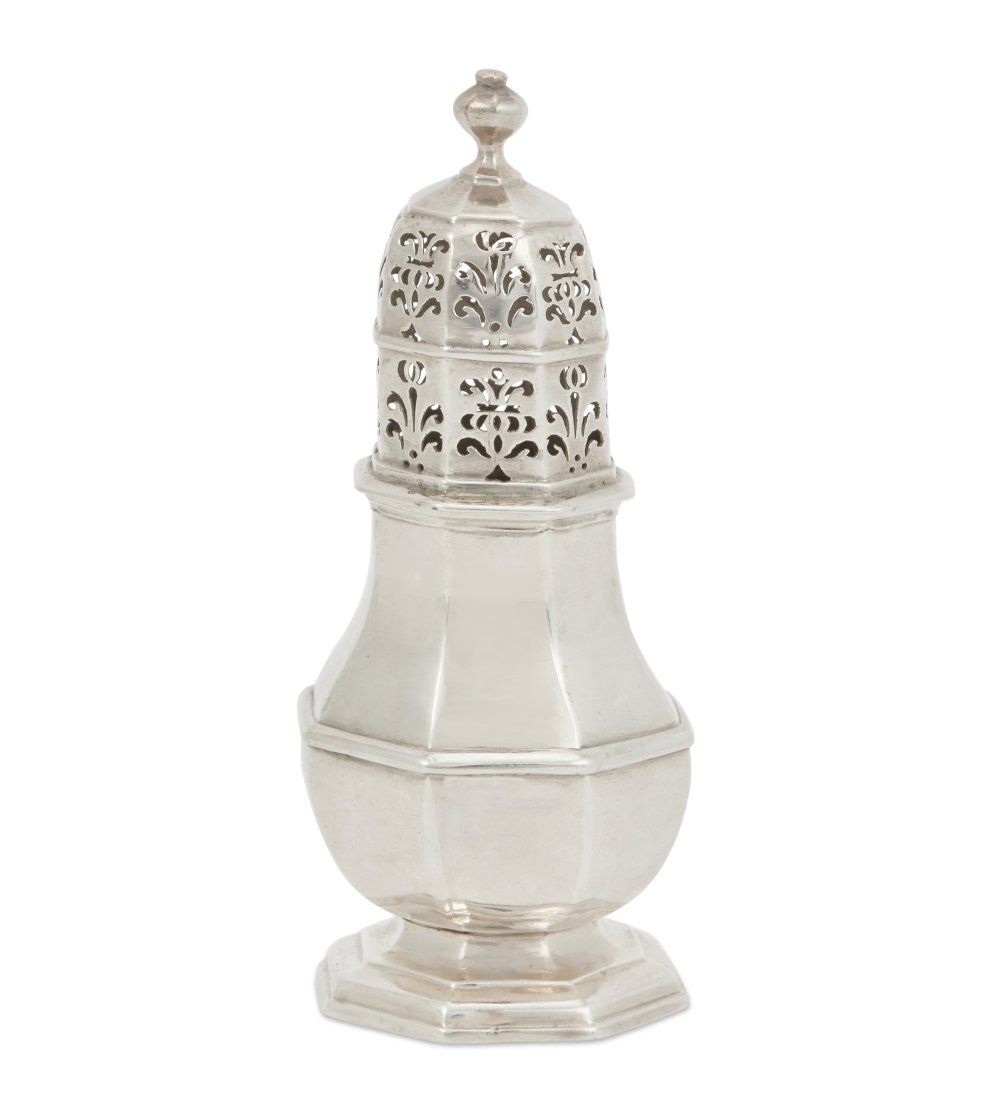 GEORGE I BRITANNIA SILVER OCTAGONAL