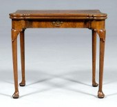 George I burlwood games table,