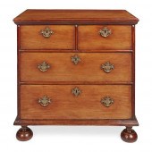 GEORGE I CEDARWOOD CHEST OF DR