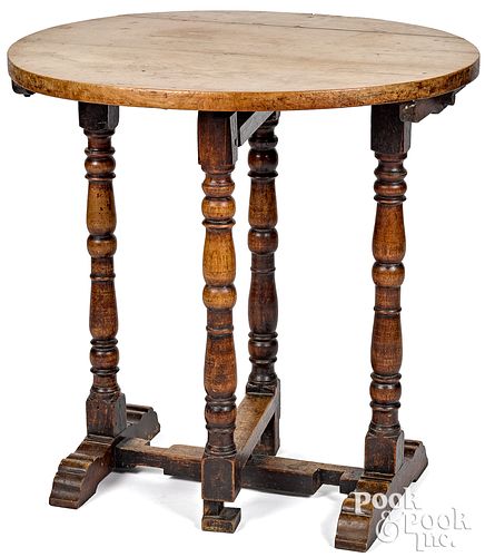 GEORGE I FRUITWOOD AND MAHOGANY