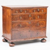 GEORGE I INLAID WALNUT AND PEN