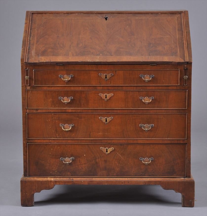 GEORGE I INLAID WALNUT