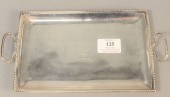 GEORGE I SILVER SMALL TRAY WIT