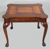 GEORGE I STYLE BURLED WALNUT T