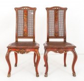 GEORGE I STYLE JAPANNED AND CA