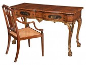GEORGE I STYLE PARCEL GILT DES