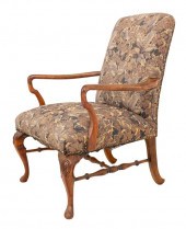 GEORGE I STYLE UPHOLSTERED WAL
