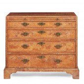 GEORGE I WALNUT CHEST OF DRAWE