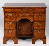 GEORGE I WALNUT DESK, EARLY 18