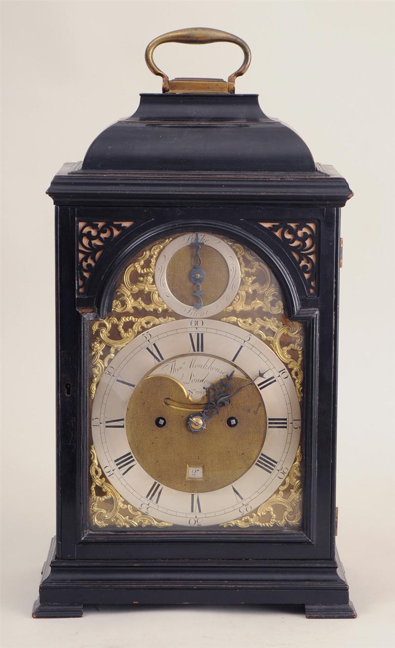 GEORGE II BLACK LACQUER BRACKET