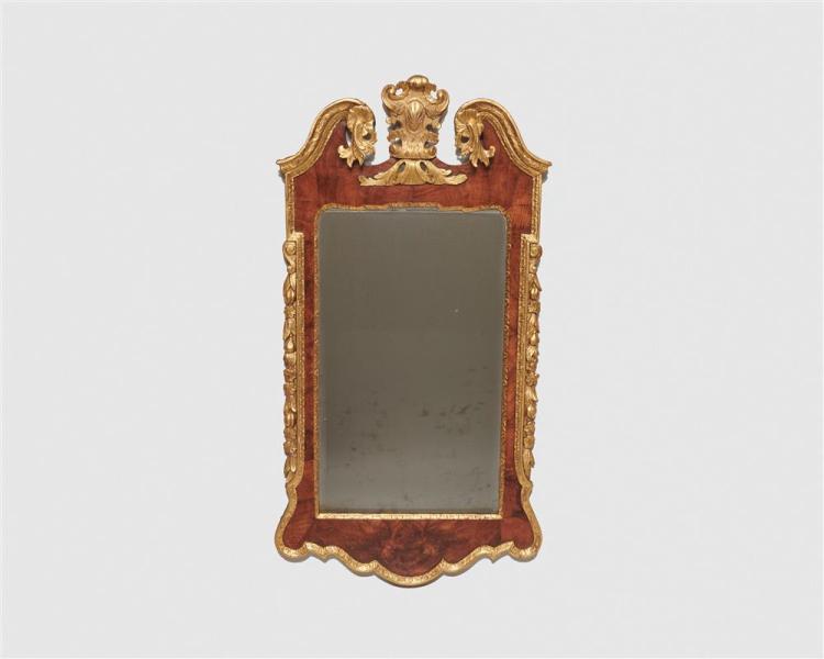 GEORGE II CARVED GILTWOOD AND