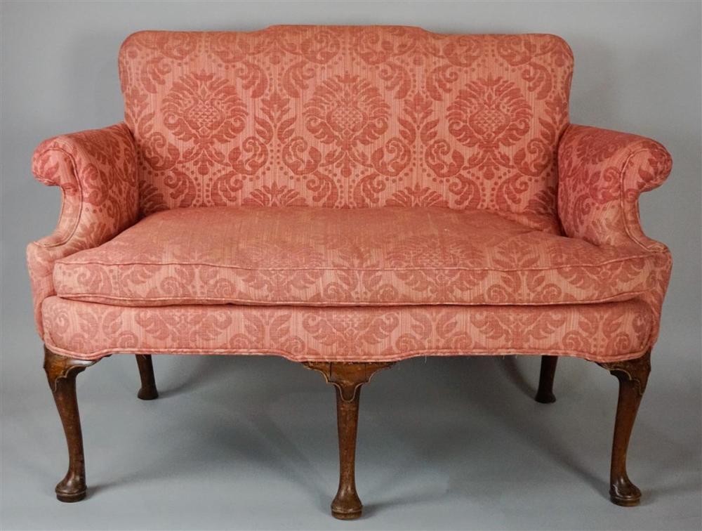 GEORGE II CARVED WALNUT