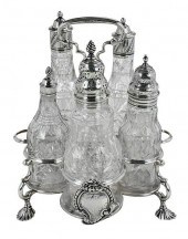 GEORGE II ENGLISH SILVER CRUET